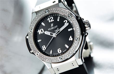 hublot big bang diamond wrist watch|is Hublot big bang waterproof.